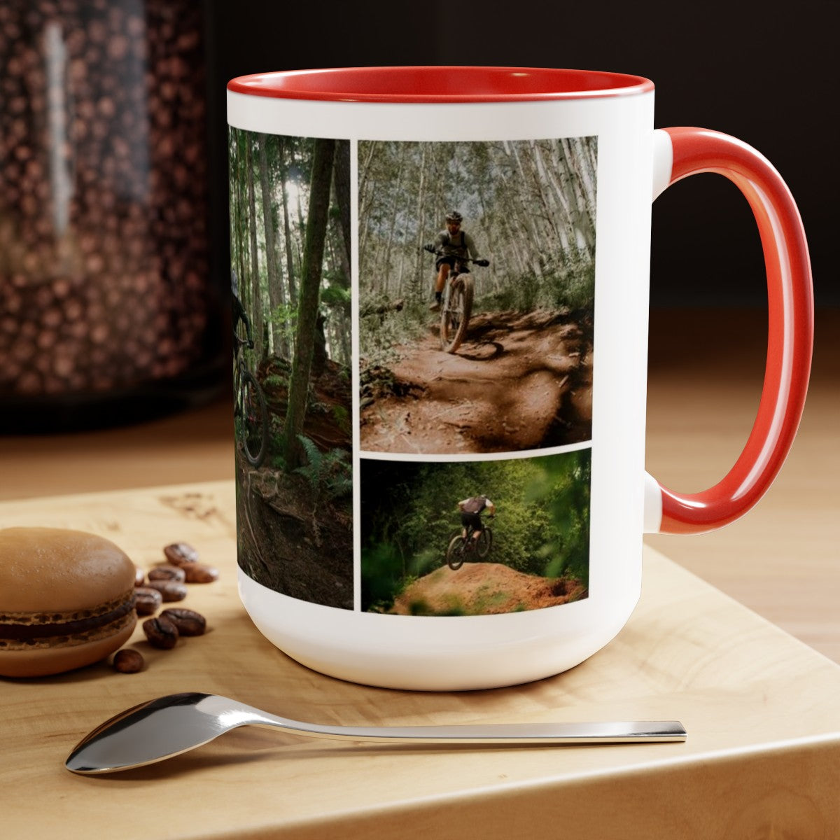 Personalized Mountain Biking Mug