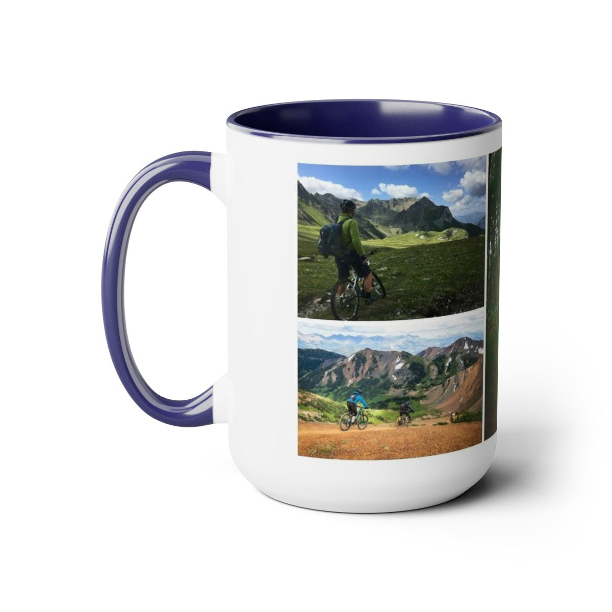 Personalized Mountain Biking Mug