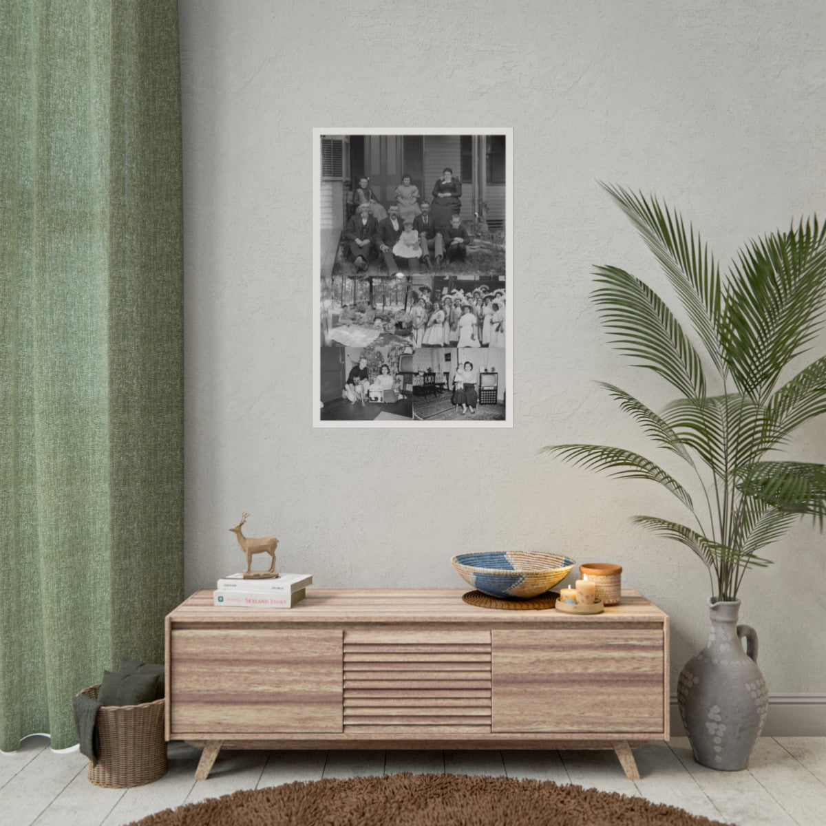 Custom Old Family Photos Poster