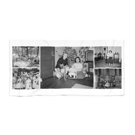 Personalized Old Family Photos Towel