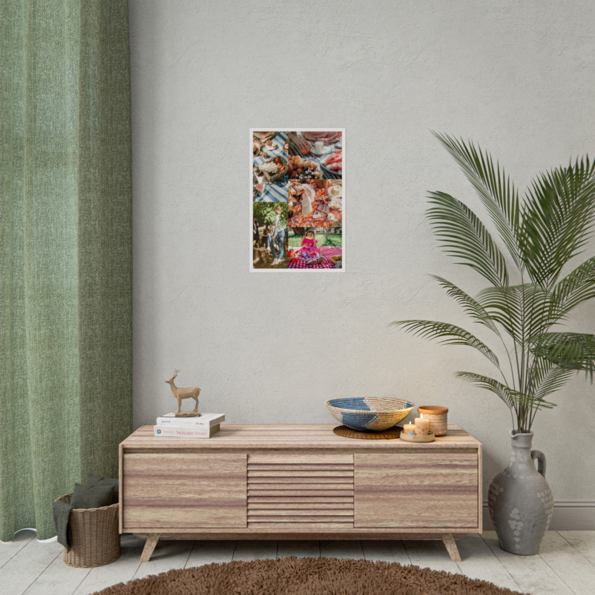 Personalized Picnic Memories Poster