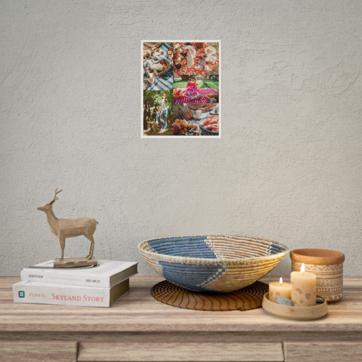 Personalized Picnic Memories Poster