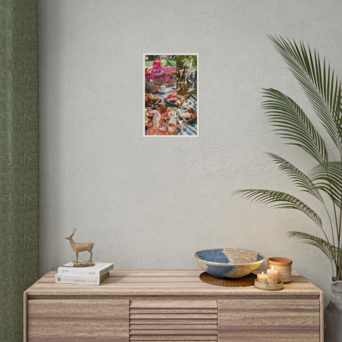 Personalized Picnic Memories Poster