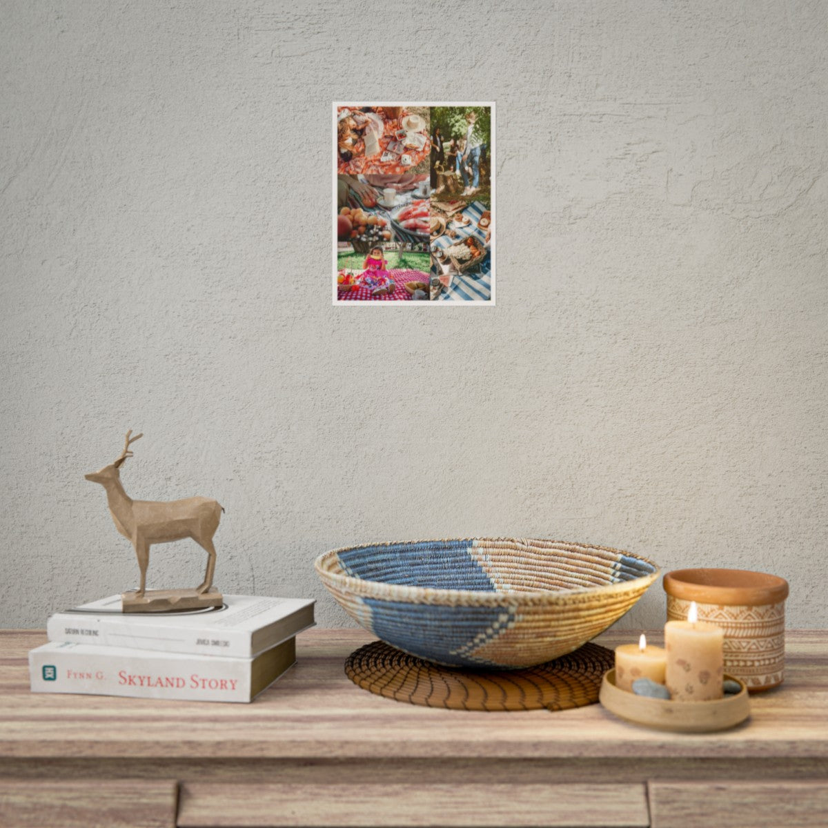 Personalized Picnic Memories Poster
