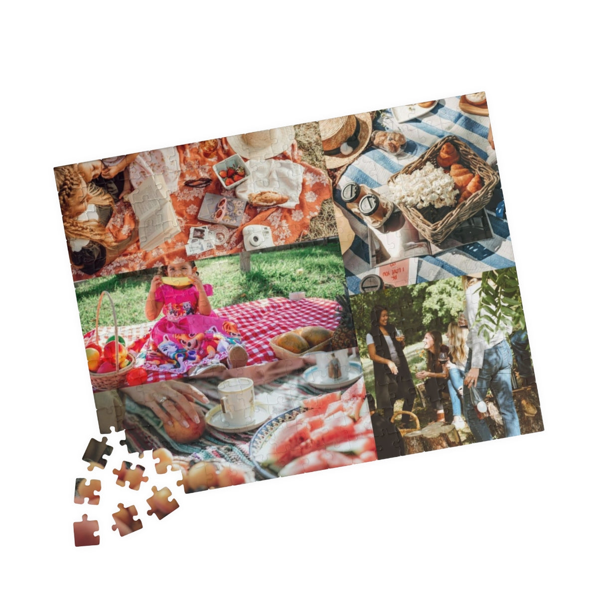 Custom Picnic Memories Puzzle