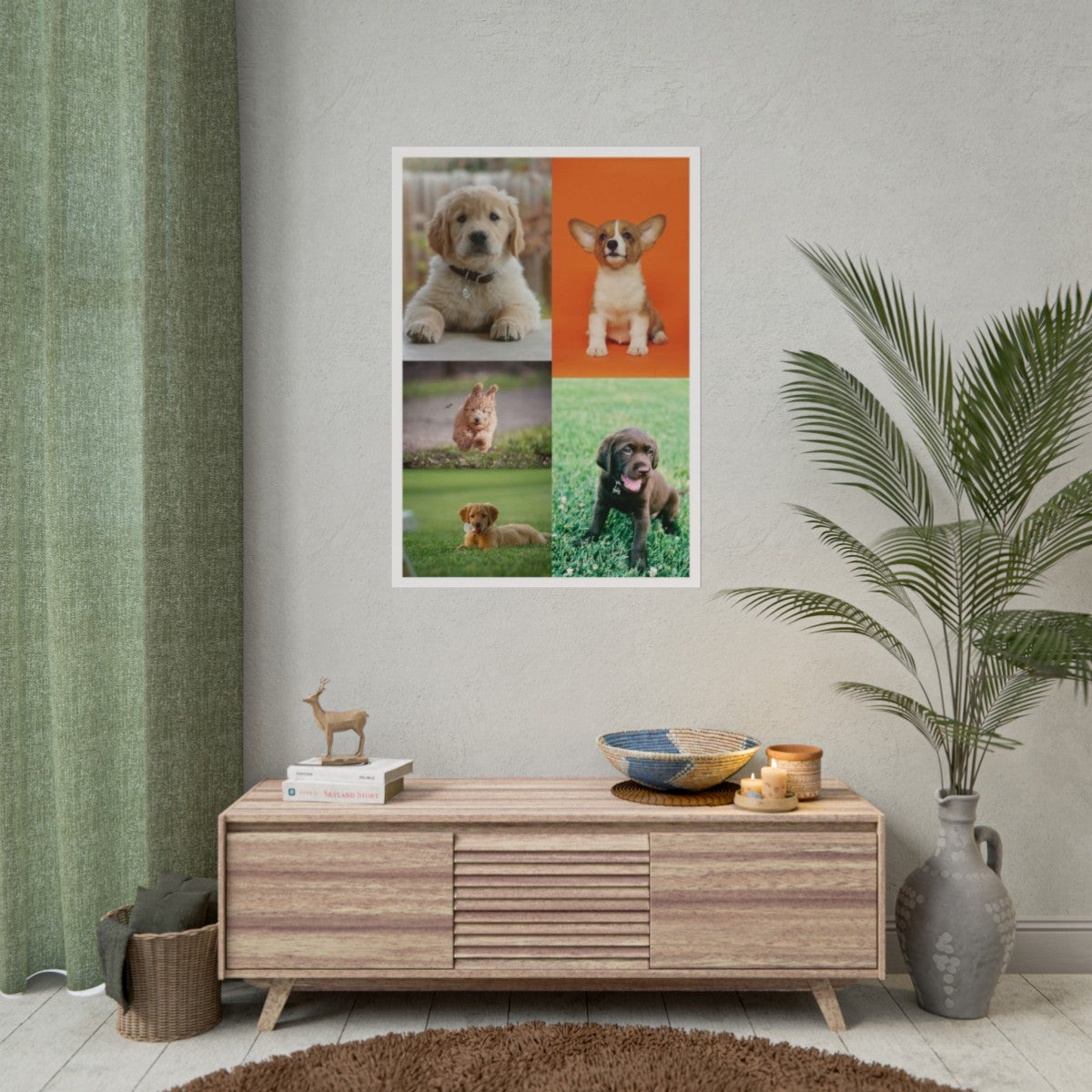 Custom Puppy Poster