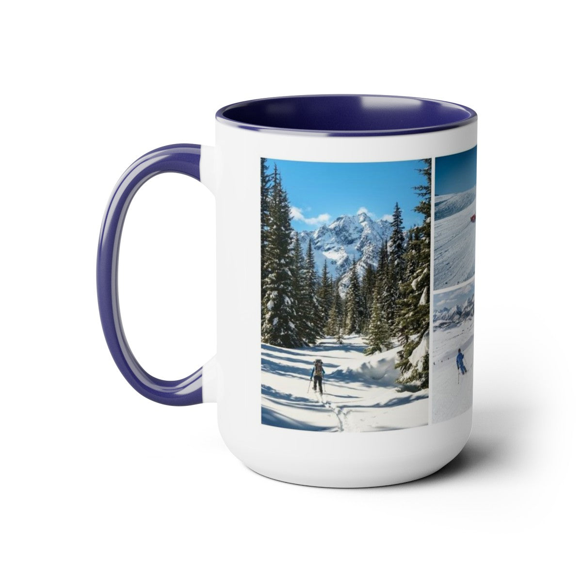 Personalized Skiing Mug