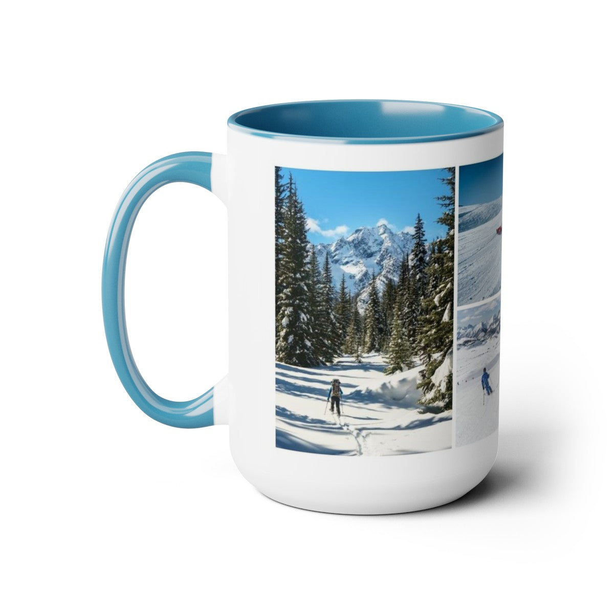 Personalized Skiing Mug