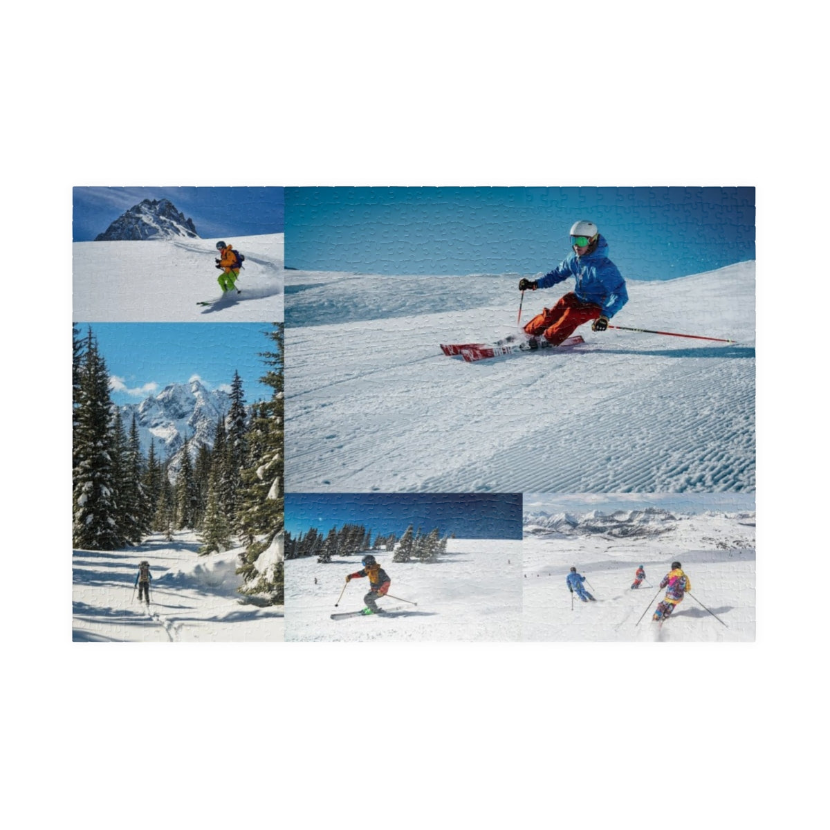 Custom Skiing Puzzle