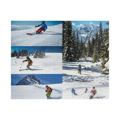 Custom Skiing Puzzle