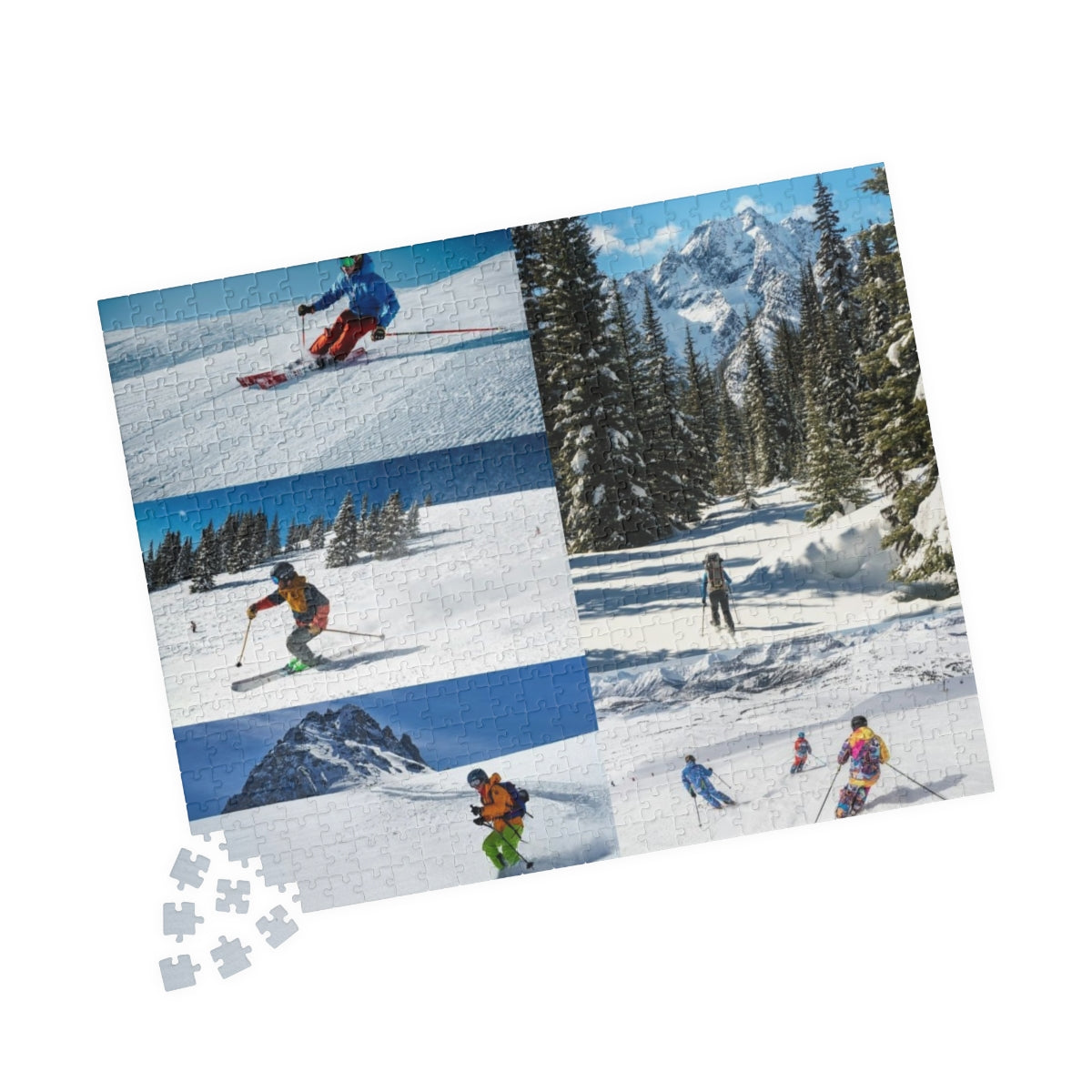 Custom Skiing Puzzle