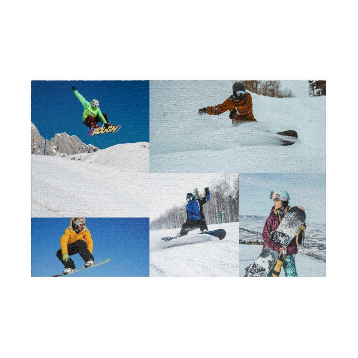 Personalized Snowboarding Puzzle