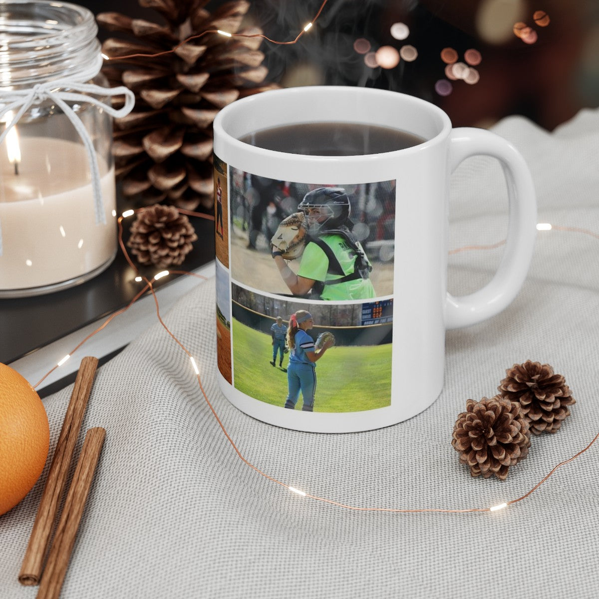 Custom Softball Mug