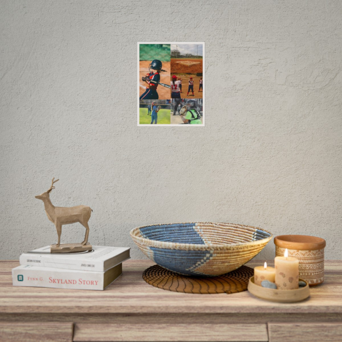 Personalized Softball Poster