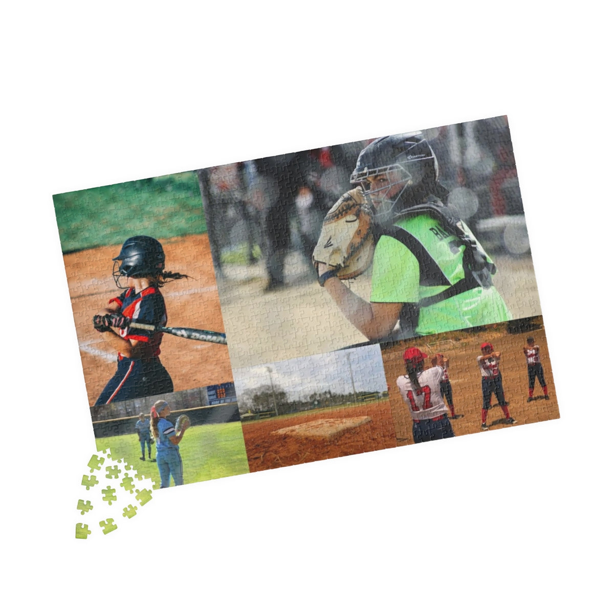 Personalized Softball Puzzle