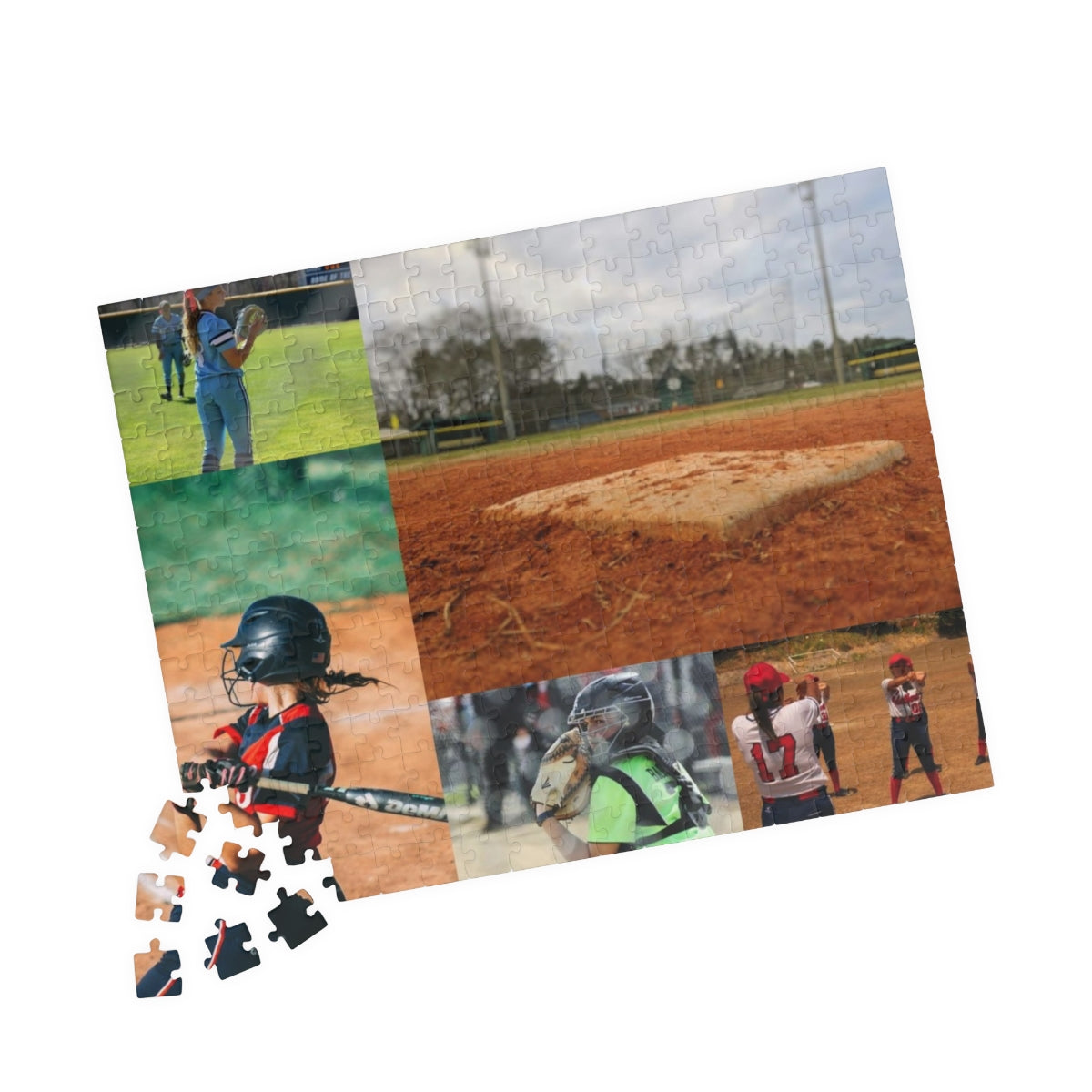 Personalized Softball Puzzle