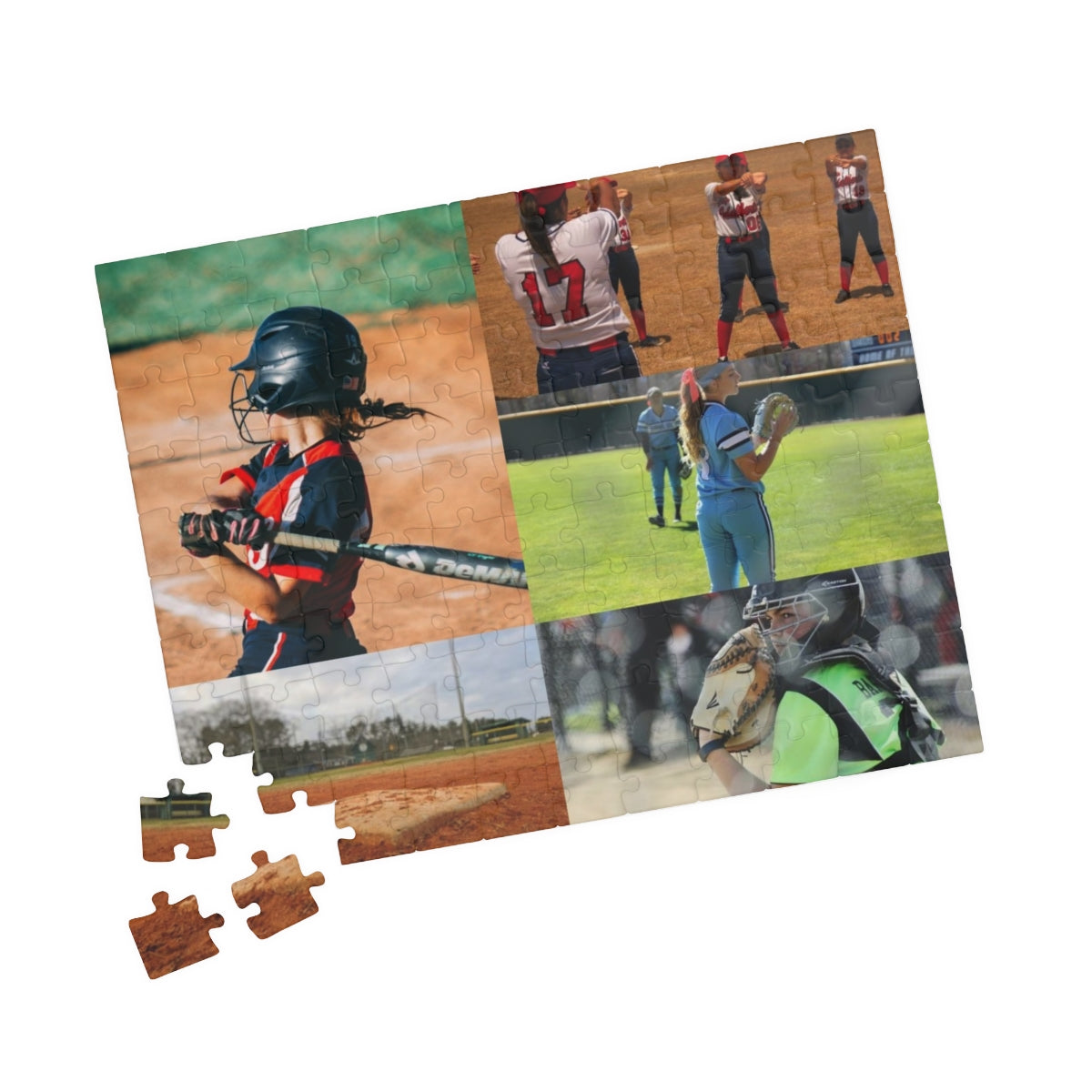 Personalized Softball Puzzle