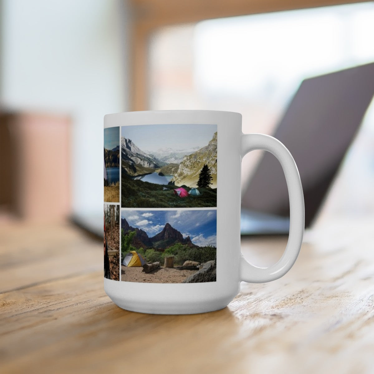 Custom Tent Camping Mug