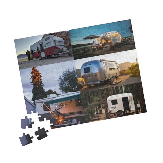 Custom Trailer Camping Puzzle