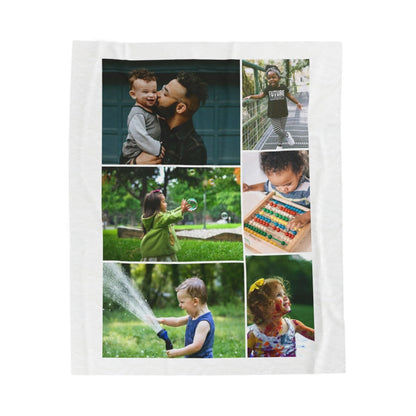 Personalized Toddler Photo Blanket