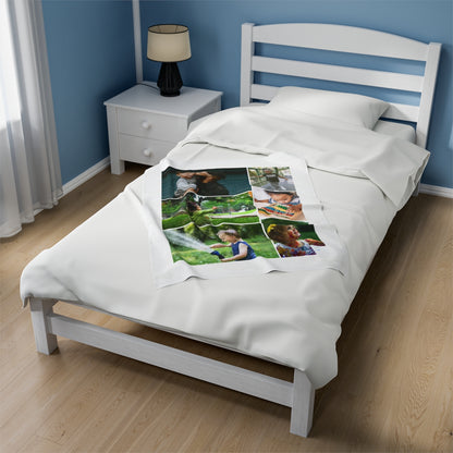 Personalized Toddler Photo Blanket