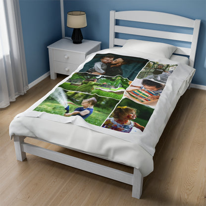 Personalized Toddler Photo Blanket